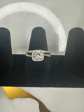 Anillo de Compromiso y Matrimonio en Oro 10K – Talla 7.5