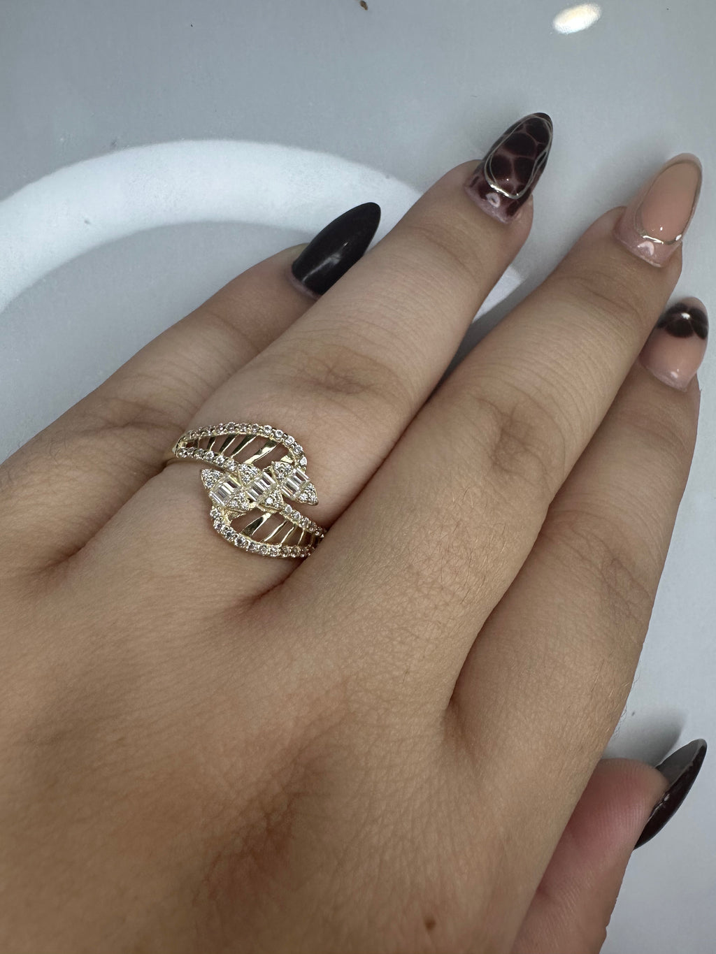 Anillo de Oro 10K - talla 8