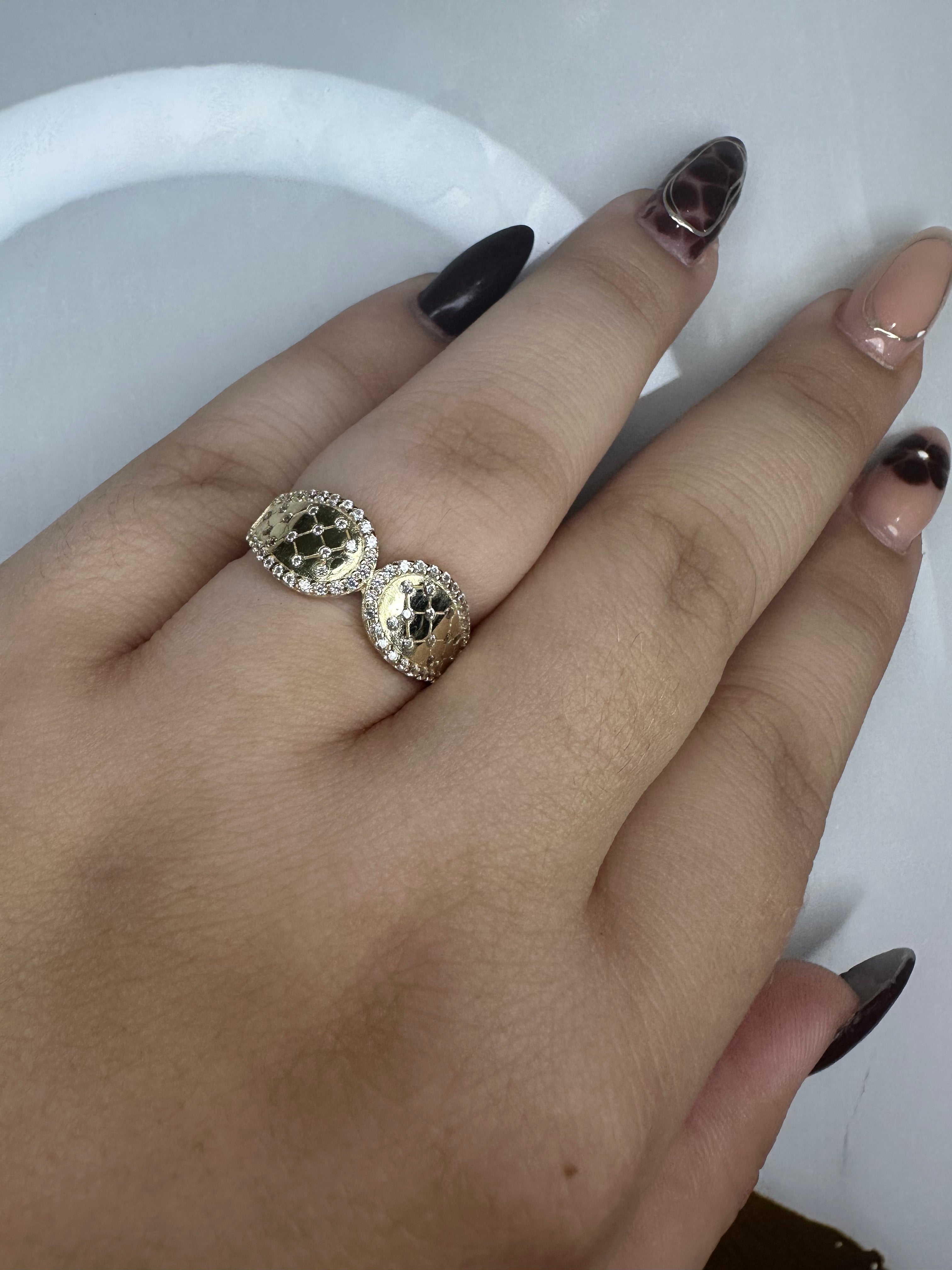 Anillo de Oro 10K - Talla 8