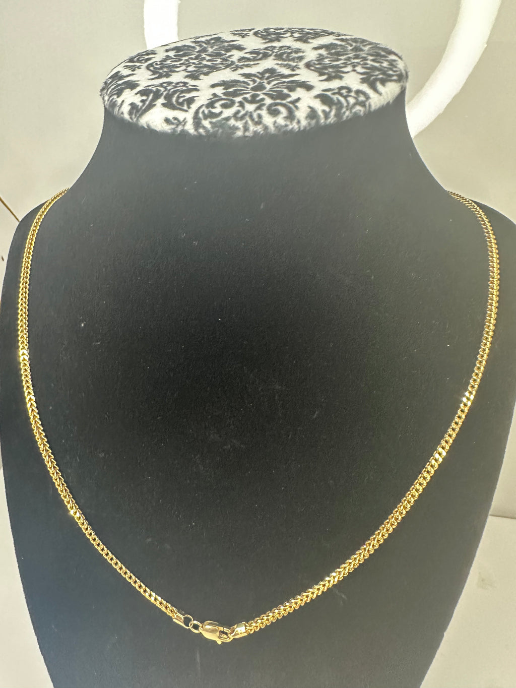 Cadena Franco Oro 10K – 20 Pulgadas