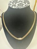 Cadena Estilo Mónaco Oro 10K - 20"