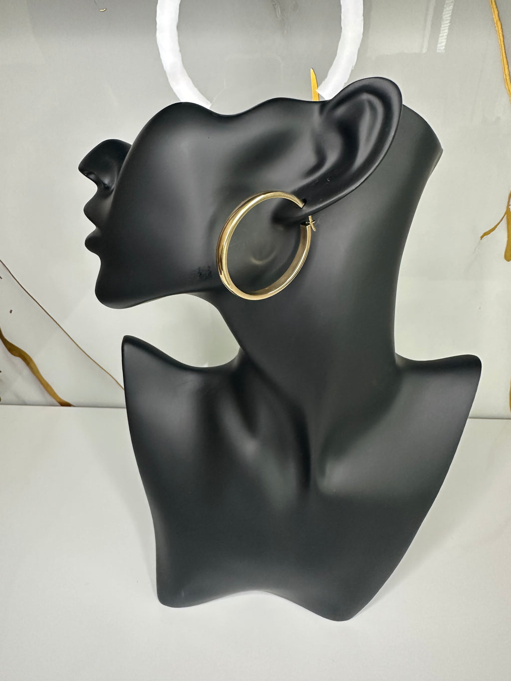Argollas Grandes Lisas - 14K