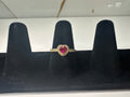 Anillo de Corazón Rojo para Mujer – Oro 10K | Talla 7