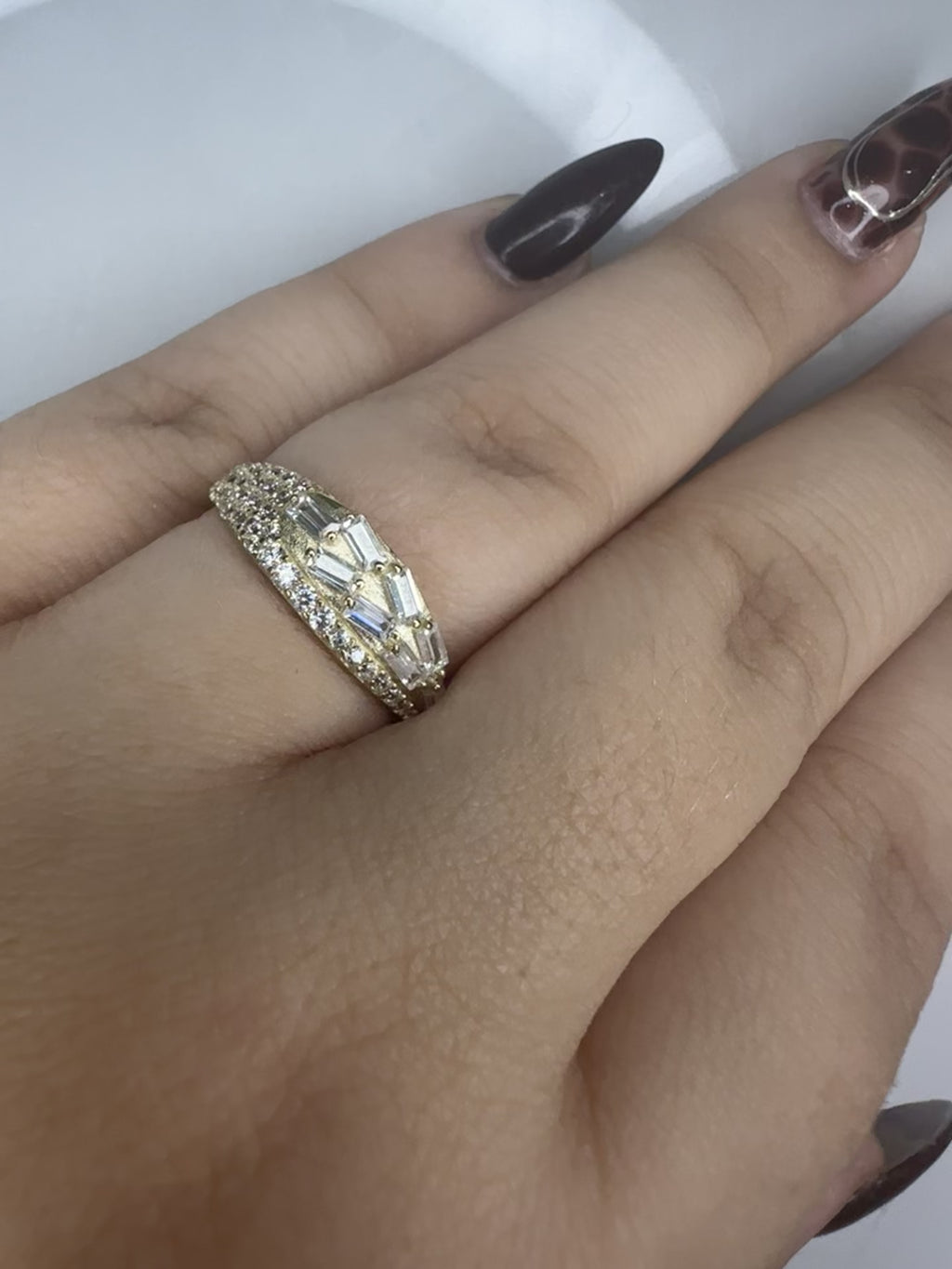 Anillo de Oro 10K - Talla 8