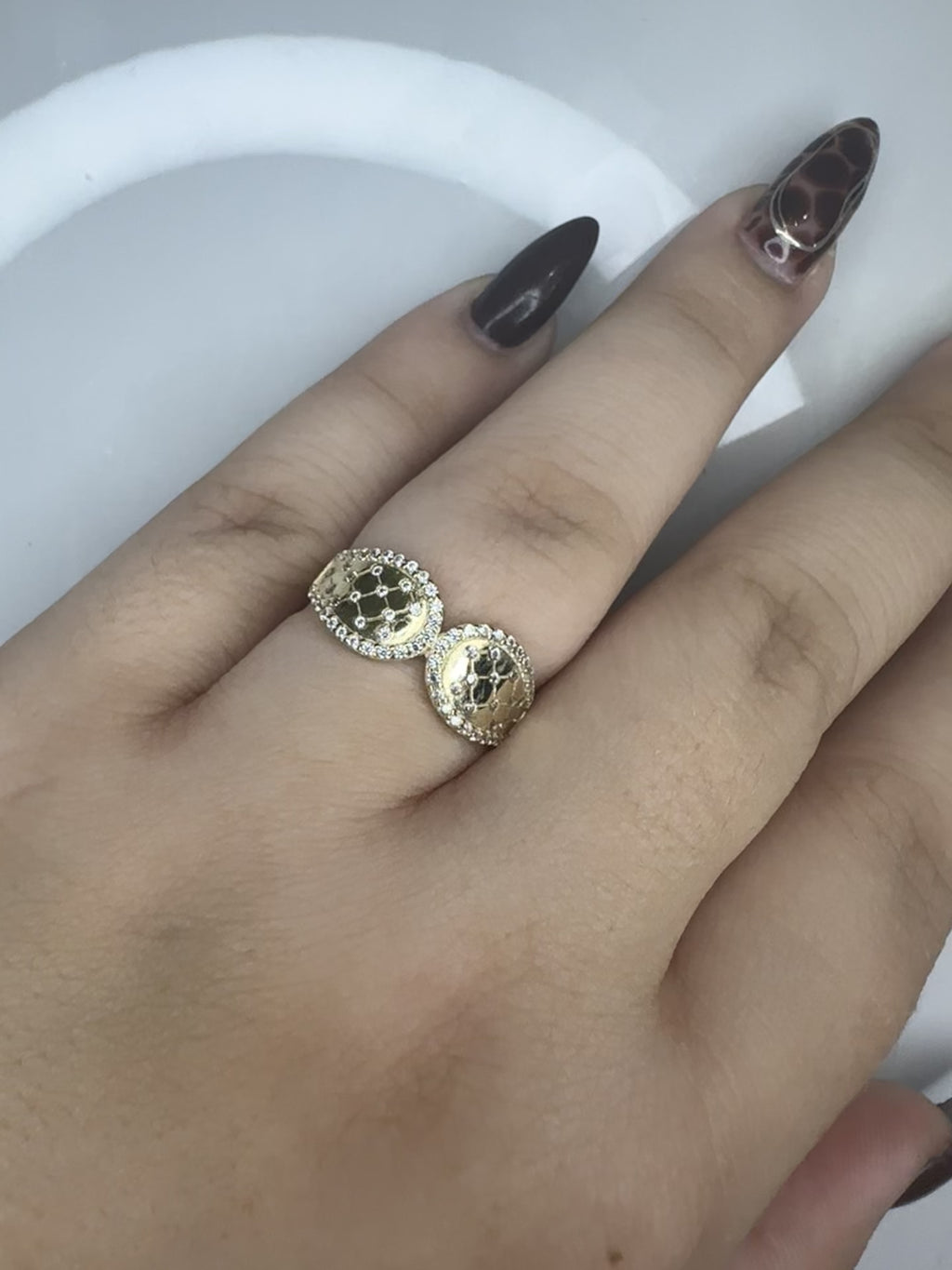 Anillo de Oro 10K - Talla 8