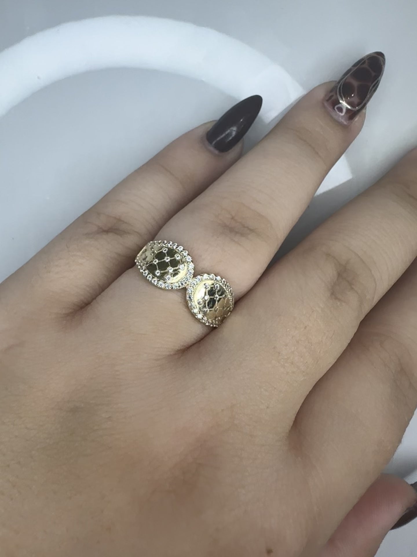 Anillo de Oro 10K - Talla 8